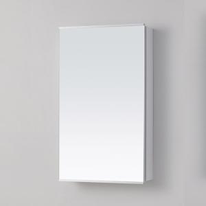 アサヒ衛陶 一面鏡 MM450N 木製化粧鏡 間口450mm