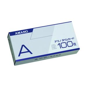 アマノ タイムカード（100枚入） A : イーヅカ - 通販 - Yahoo