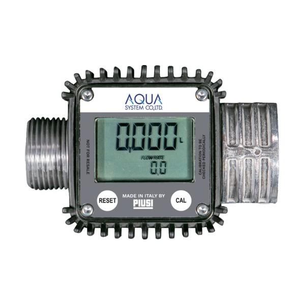 アクアシステム デジタル電池式流量計 315 x 255 x 100 mm TB-K24-FM 1