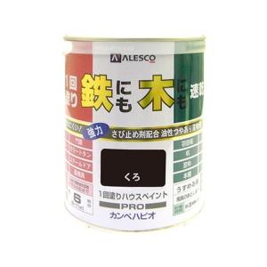 カンペハピオ 1回塗りハウスペイント 鉄にも木にも くろ 1l 0 0386 Diy Factory Online Shop 通販 Yahoo ショッピング