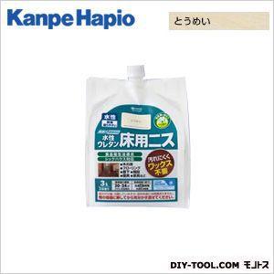 カンペハピオ 水性ウレタン床用ニス つやあり とうめい 3L