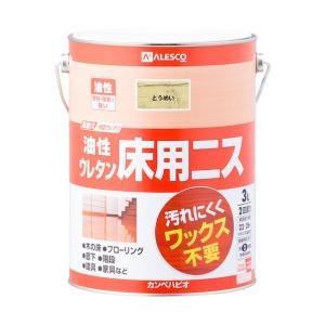 カンペハピオ 油性ウレタン床用 油性つやあり とうめい 3L｜diy-tool