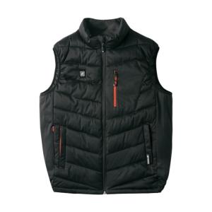 アイトス 衿付ヒーターベスト AZ-8310-010-L フ゛ラック