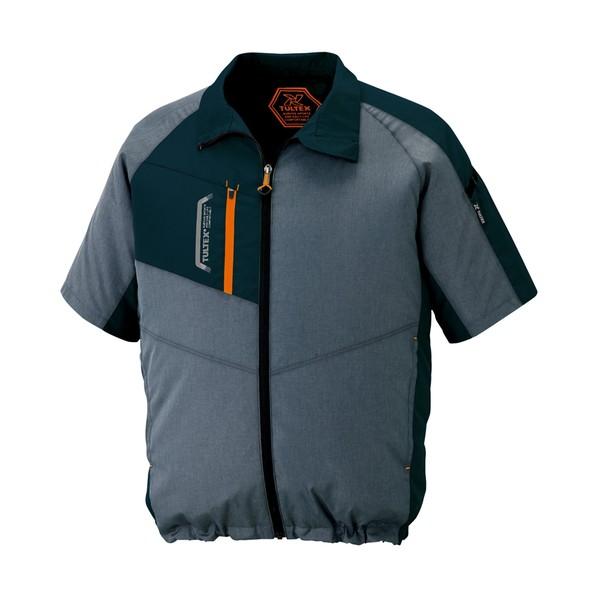 アイトス 空調服用半袖ジャケット(空調服TM) 杢チャコール 6L AZ50198-114-6L