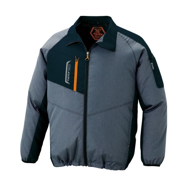 アイトス 空調服用長袖ジャケット(空調服TM) 杢チャコール 6L AZ50199-114-6L
