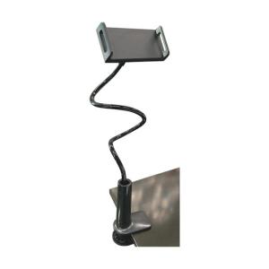 エアージェイ スマホ＆タブレット フレキシブルアーム スタンド [クランプタイプ] (ブラック(BK))