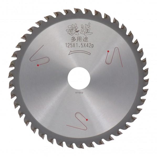 アイウッド 漢道 複合建材チップソー 多用途 125×1.5×42P 97452 42P