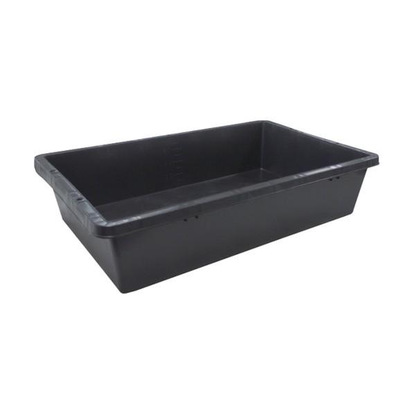 安全興業 プラ箱 80 黒 AZ-059