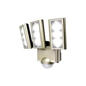朝日電器 かんたん防犯ライト ACコンセント式 3灯 3300ルーメン ESL-ST1203AC 1個