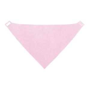 ※法人専用品※アーテック ワンタッチスカーフ 薄桃 本体:428×260mm、面ファスナー:15×25mm 14748