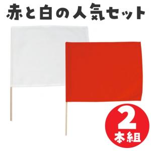 アーテック 小旗(赤/白) 2本組 19376...の詳細画像1