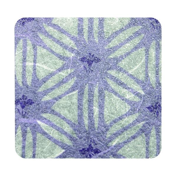 アーテック 和紙 樹シマット アヤメ コースター JS-C03 QMTH703