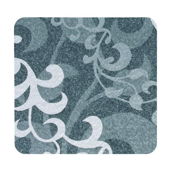 アーテック 和紙 樹シマット アラベスク シルバー コースター JS-C07 QMTI103