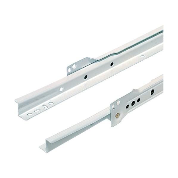 アイワ金属 スライドレールローラータイプ底付 左右セット 400mm AP-1103W