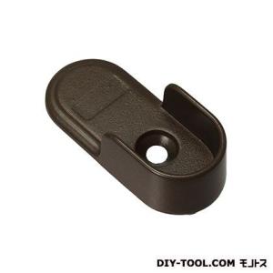 アイワ金属(AIWA) アルミハンガーパイプ用 Uブラケット 5mm穴用 ブラウン AP-1507G