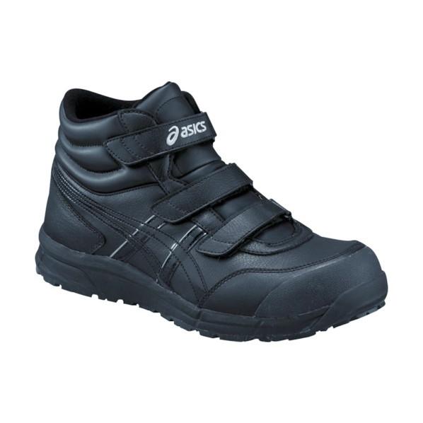 アシックス ウィンジョブ CP302 (安全靴・セフティシューズ) ブラック×ブラック 27.5cm...