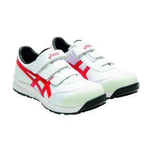 アシックス asics ウィンジョブCP301 ホワイト×クラシックレッド 24.5