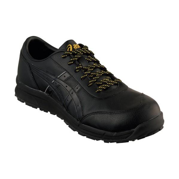 アシックス ウィンジョブ CP30E 静電気帯電防止靴 (安全靴・セフティシューズ) ブラック×ブラ...