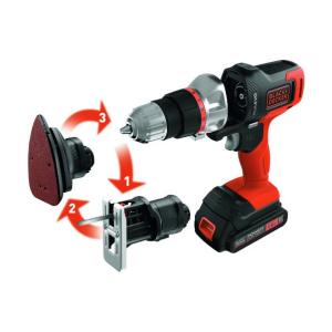 未使用ブラックデッカーマルチツールセットevo183c1 楽天市場】ブラックアンドデッカー BLACK+DECKER EVO183C1 電動