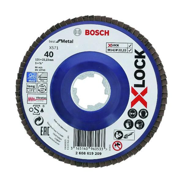 ボッシュXLOCK 研磨ディスク125G402608619209