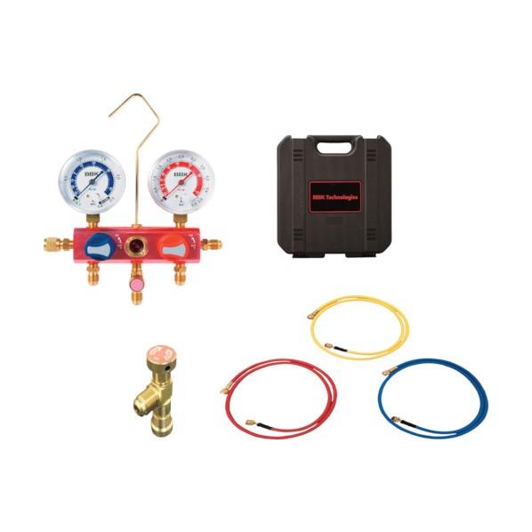 ＢＢＫテクノロジーズ R410Aマニホールドキット(ボールバルブ式/CV入/150cm) 410-F...