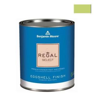 ベンジャミンムーアペイント リーガルセレクトエッグシェル2〜3分艶有りエコ水性塗料 pear green 1L Q319-2028-40