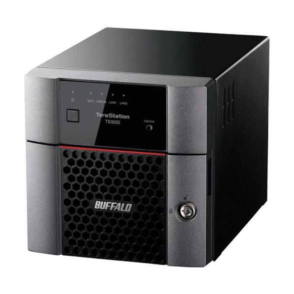 バッファロー TeraStation TS3220DNシリーズ 2ベイデスクトップNAS 4TB T...