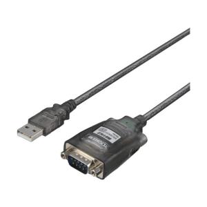バッファロー USBシリアル変換ケーブル ブラックスケルトン 1m BSUSRC0710BS｜diy-tool