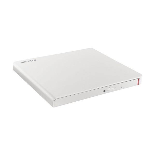 バッファロー USB2．0対応 ポータブルDVDドライブ 再生/書込ソフト添付 ホワイト DVSM-...