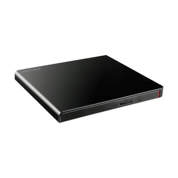 バッファロー USB2．0対応 ポータブルDVDドライブ 再生/書込ソフト添付 ブラック DVSM-...