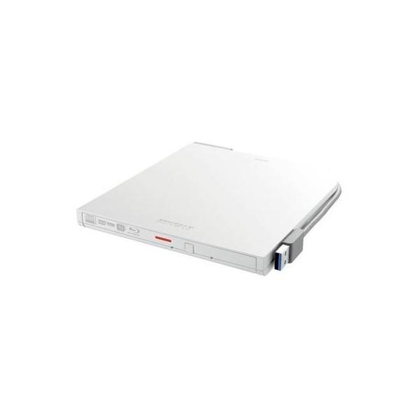バッファロー USB3．2(Gen1)対応 ポータブルDVDドライブ 書込ソフト添付 ホワイト DV...