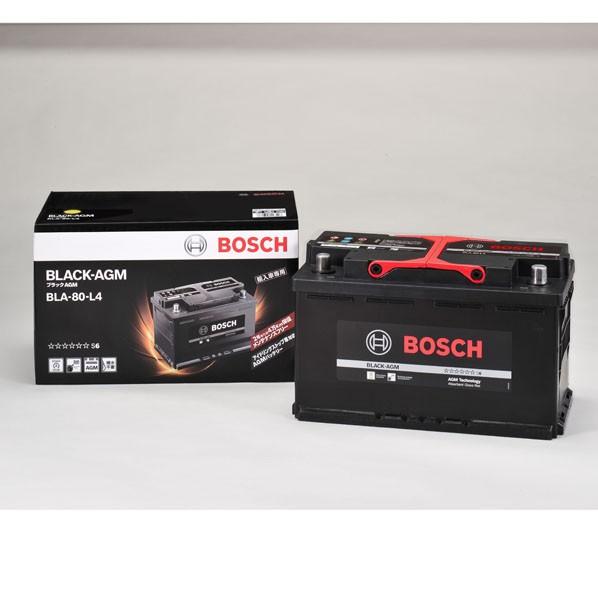 BOSCH ブラックAGM バッテリー BLA-80-L4