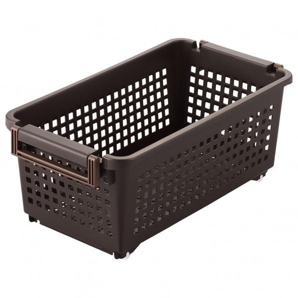 ベストコ Free storage ハンディーバスケット ブラウン スリム MA-2241