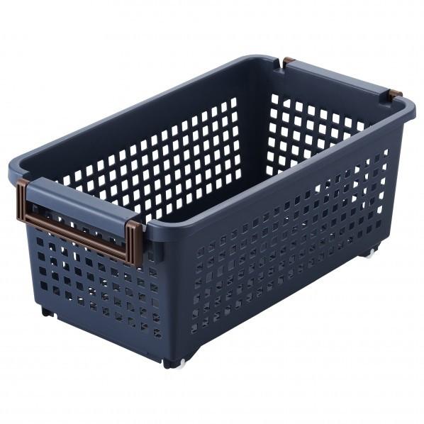 ベストコ Free storage ハンディーバスケット ネイビー スリム MA-2242