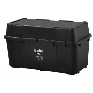 ベストコ Boiteガレージ ベランダコンテナ 105L ブラック ブラック MA-4017