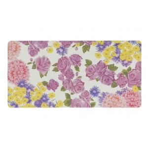 ベストコ 掃除機らくらく室内玄関マット 40×80 フラワリー ND-5181
