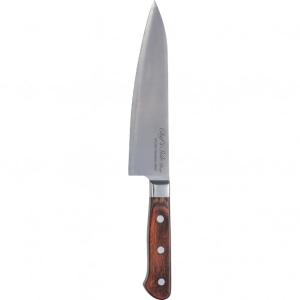 ベストコ グローリー鋼割込木柄 牛刀包丁180 FN-107 包丁 鋼 木 柄 木柄 切れ味 ステンレス 切れ味 抜群
