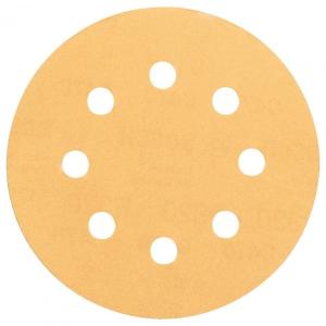 ボッシュ サンディングペーパー125mmゴールド＃320 125x125x1mm 2608605074