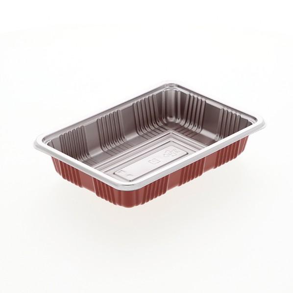 シーピー化成 弁当容器 DX 本体  Z-6 外寸:横177×縦125×高34mm/底寸:横152×...