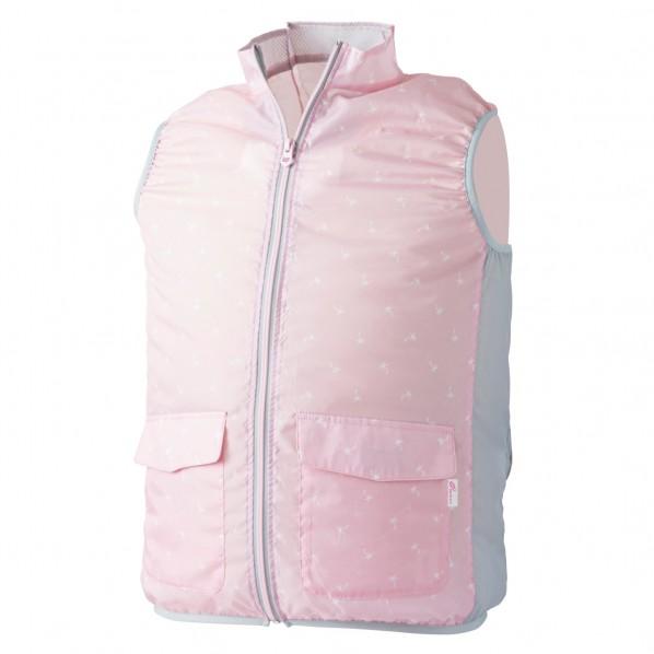 CUC WZ.レディース ベスト ピンクxグレー L ピンクxグレー 1872-830-L