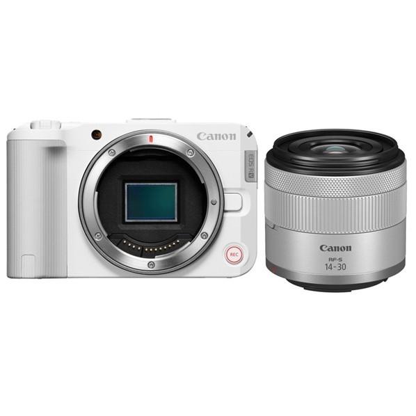 キヤノンマーケティングジャパン ミラーレスカメラ EOS R50 V ホワイト・RF-S14-30 ...