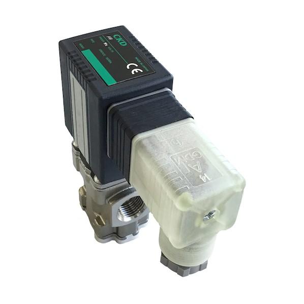 CKD 直動式2ポート電磁弁（マルチフィット［［R上］］） FFB-5208A4S3D2 1点