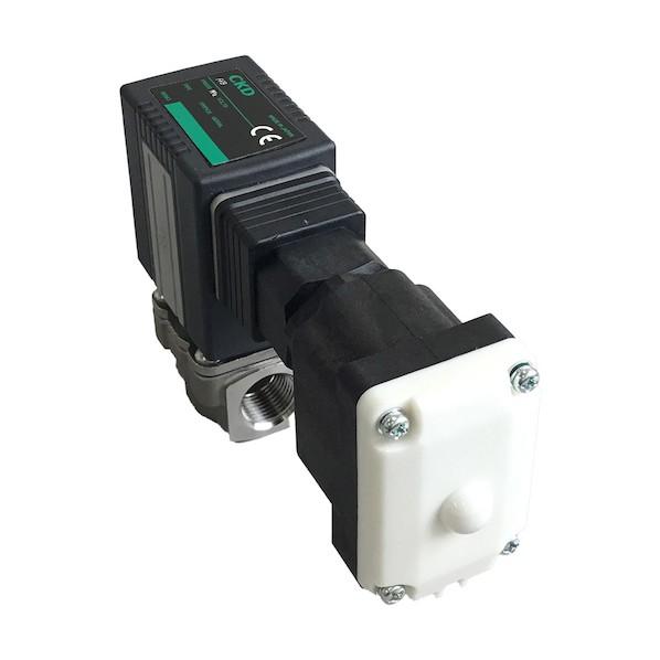 CKD 直動式2ポート電磁弁（マルチフィット［［R中］］） FFB-4108A7S3R4