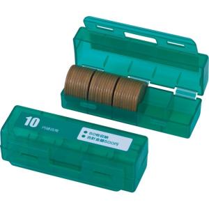 カール事務器 コインケース(50枚収納) 10円硬貨用 CX-10-G 1点
