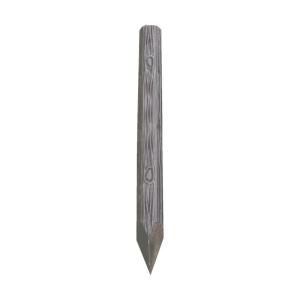 ダイケンカセイ 樹脂製擬木杭100X1000 穴なし G1010N｜diy-tool