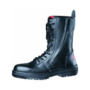 消防業務・救助大会用 安全靴R880F：革製S種EPF合格、静電
