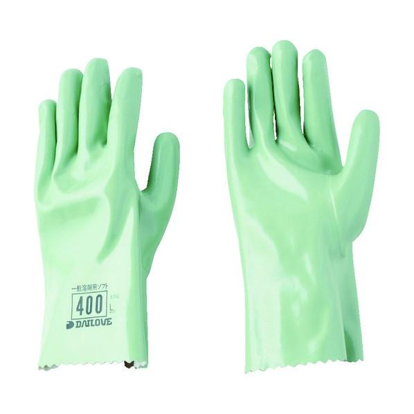 ダイヤゴム 耐溶剤用手袋ダイローブ４００（ＬＬ） D400-LL