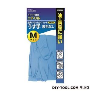 ダンロップ ワークハンズニトリルうす手 ブルー Mサイズ 178562