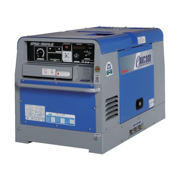 ※法人専用品※デンヨー 防音型ディーゼルエンジン溶接機 DAW-300LS