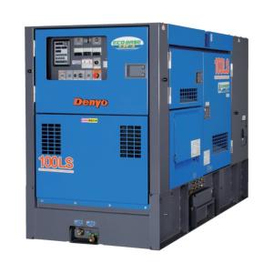 ※法人専用品※デンヨー 防音型ディーゼルエンジン発電機(エコベース) DCA-100LSIE